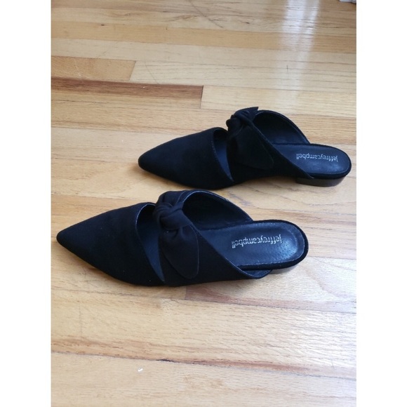 Jeffrey Campbell Charlin Bow black suede Mule - Picture 5 of 5